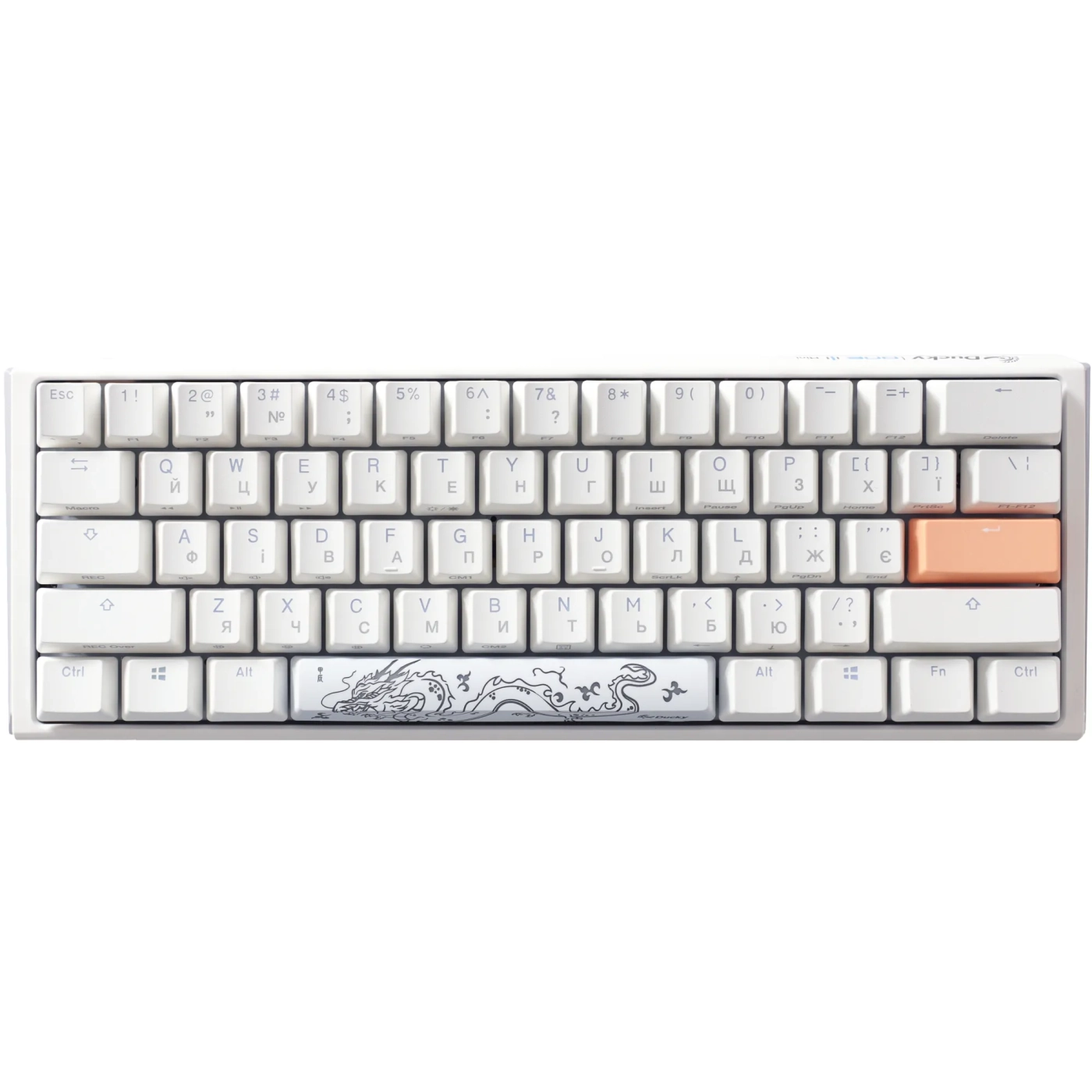 Купити Клавіатура Ducky One 3 Mini White Cherry MX Brown - фото 2
