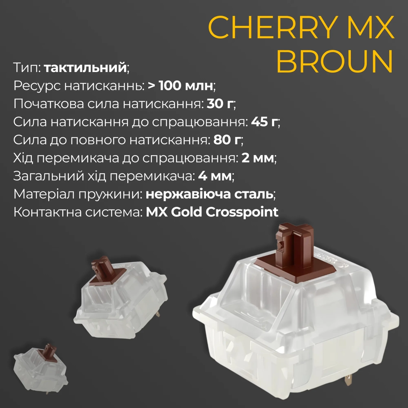 Купити Клавіатура Ducky One 3 Mini White Cherry MX Brown - фото 7