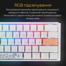 Купити Клавіатура Ducky One 3 Mini White Cherry MX Brown - фото 15