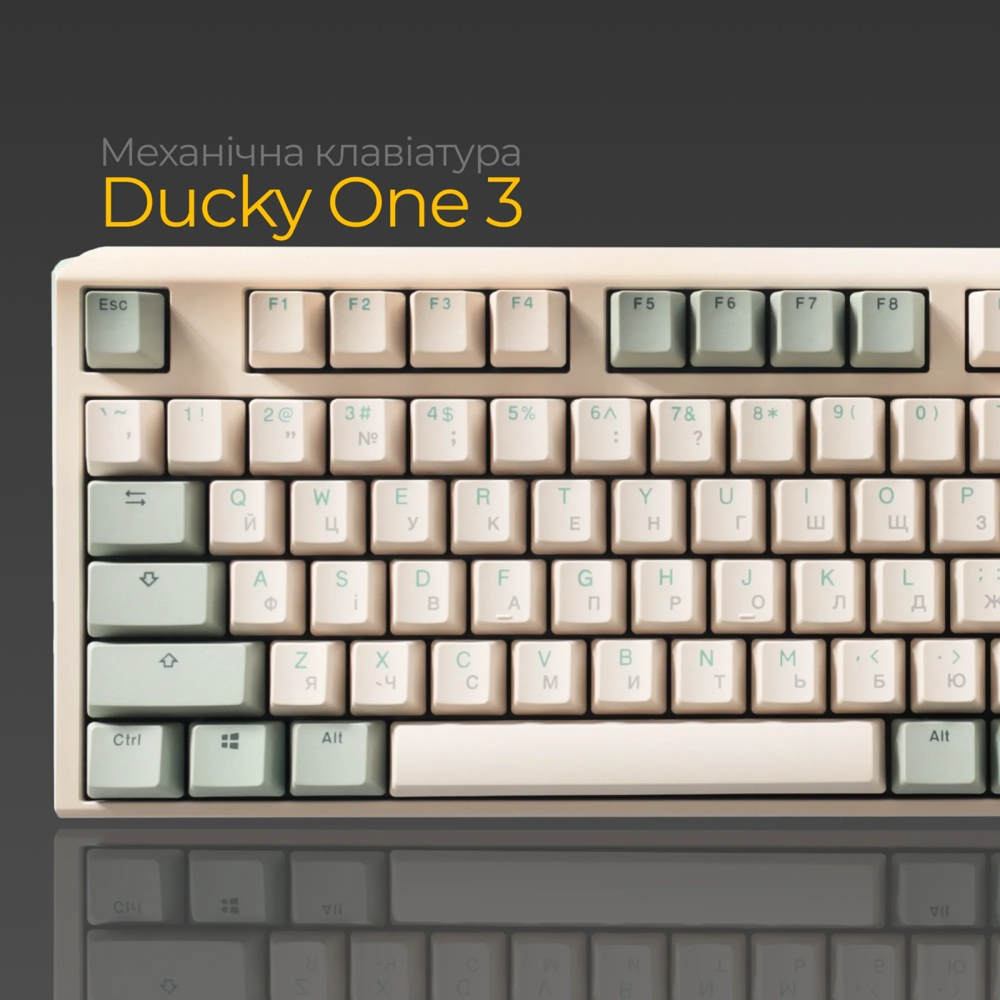 Купить Клавиатура Ducky One 3 Matcha Cherry MX Speed Silver (DKON2108-PUAPXМAEGGC1) - фото 3