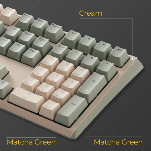 Купить Клавиатура Ducky One 3 Matcha Cherry MX Speed Silver (DKON2108-PUAPXМAEGGC1) - фото 12