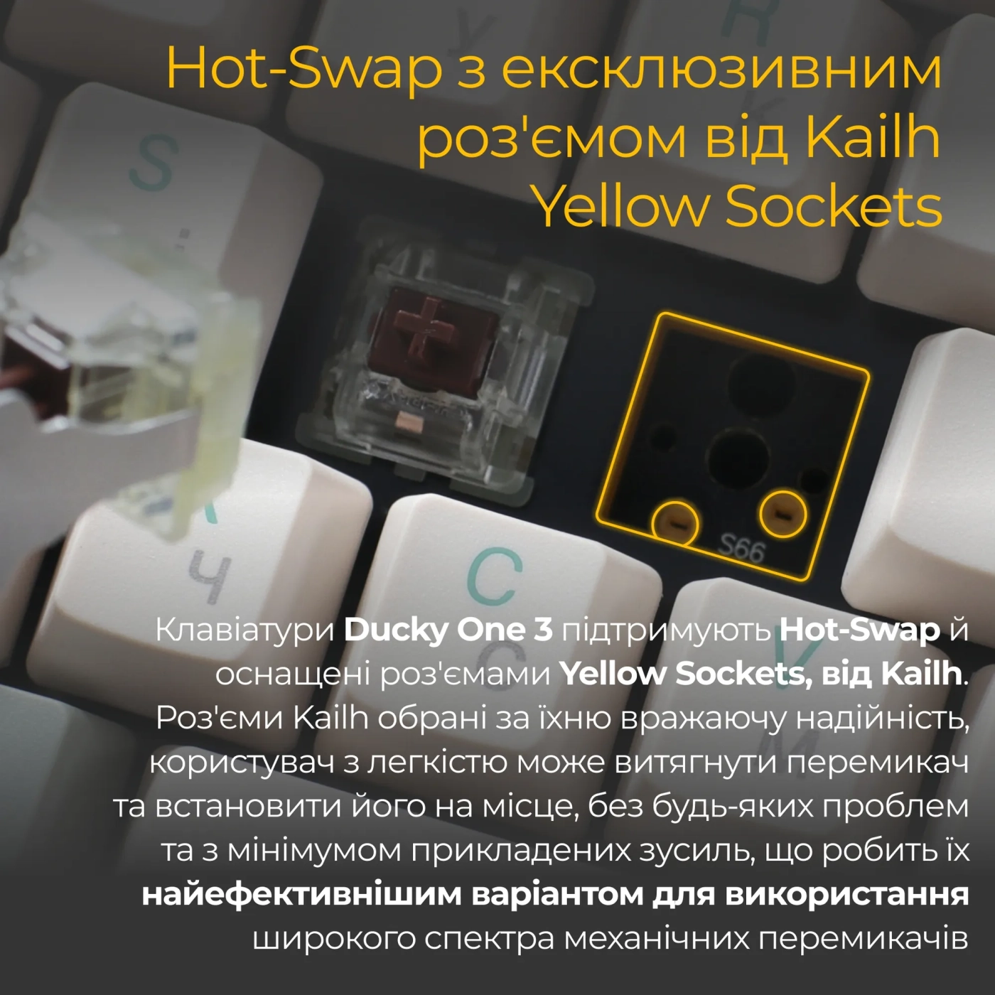 Купить Клавиатура Ducky One 3 TKL Matcha Cherry MX Silent Red (DKON2187-SUAPXМAEGGC1) - фото 5