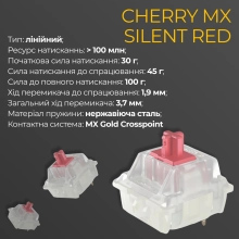 Купить Клавиатура Ducky One 3 TKL Matcha Cherry MX Silent Red (DKON2187-SUAPXМAEGGC1) - фото 7