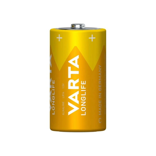 Купити Батарейка VARTA LONGLIFE Alkaline C (LR14) 2 шт (04114101412) - фото 2