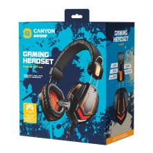 Купити Навушники Canyon Fobos GH-3A Black-Orange (CND-SGHS3A) - фото 3