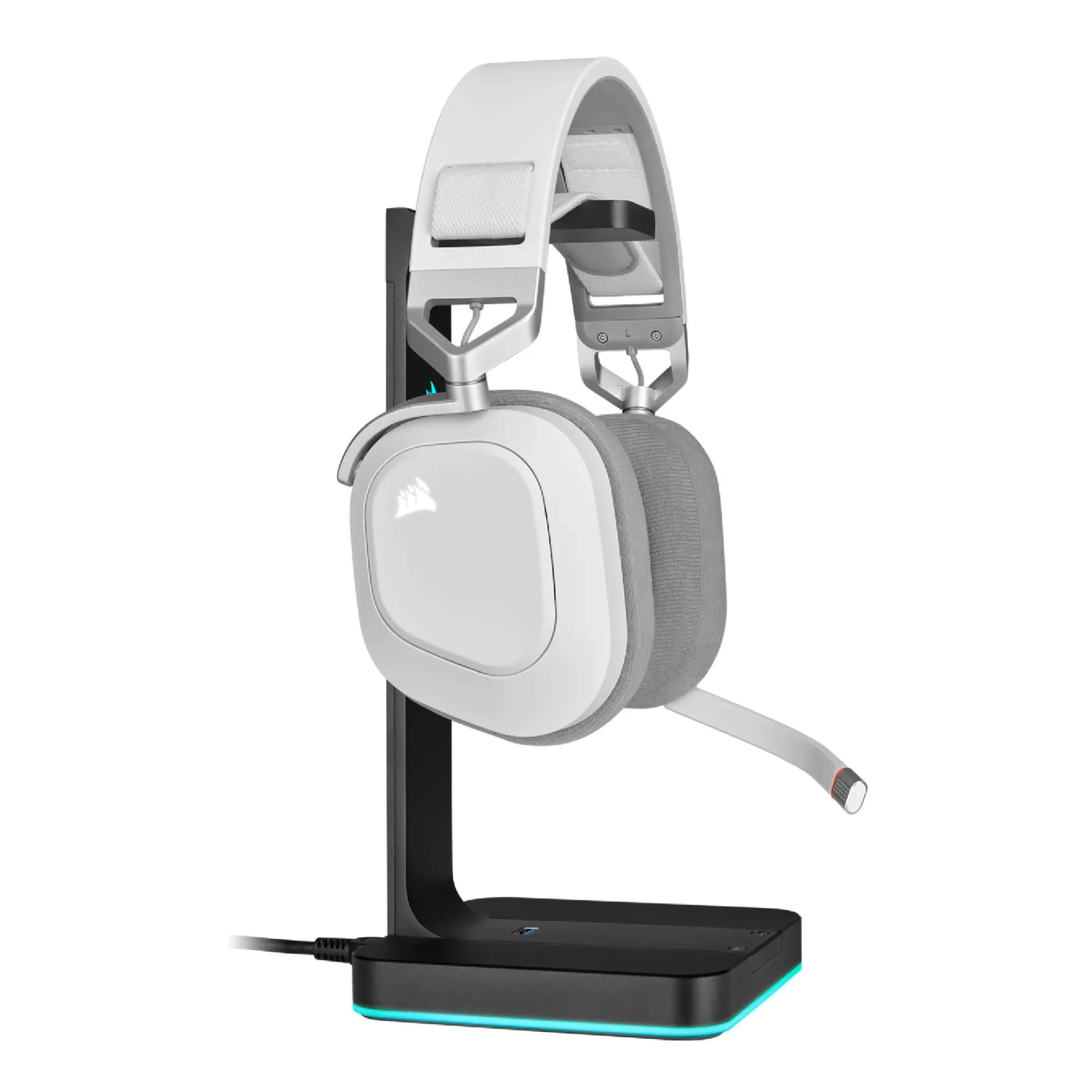 Купити Навушники Corsair HS80 RGB Wireless White (CA-9011236-EU) - фото 5