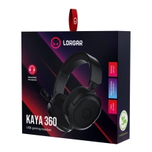 Купить Наушники Lorgar Kaya 360 USB Black (LRG-GHS360) - фото 6