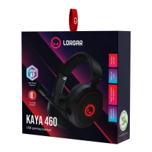 Купити Навушники Lorgar Kaya 460 Gaming RGB USB Black (LRG-GHS460) - фото 6