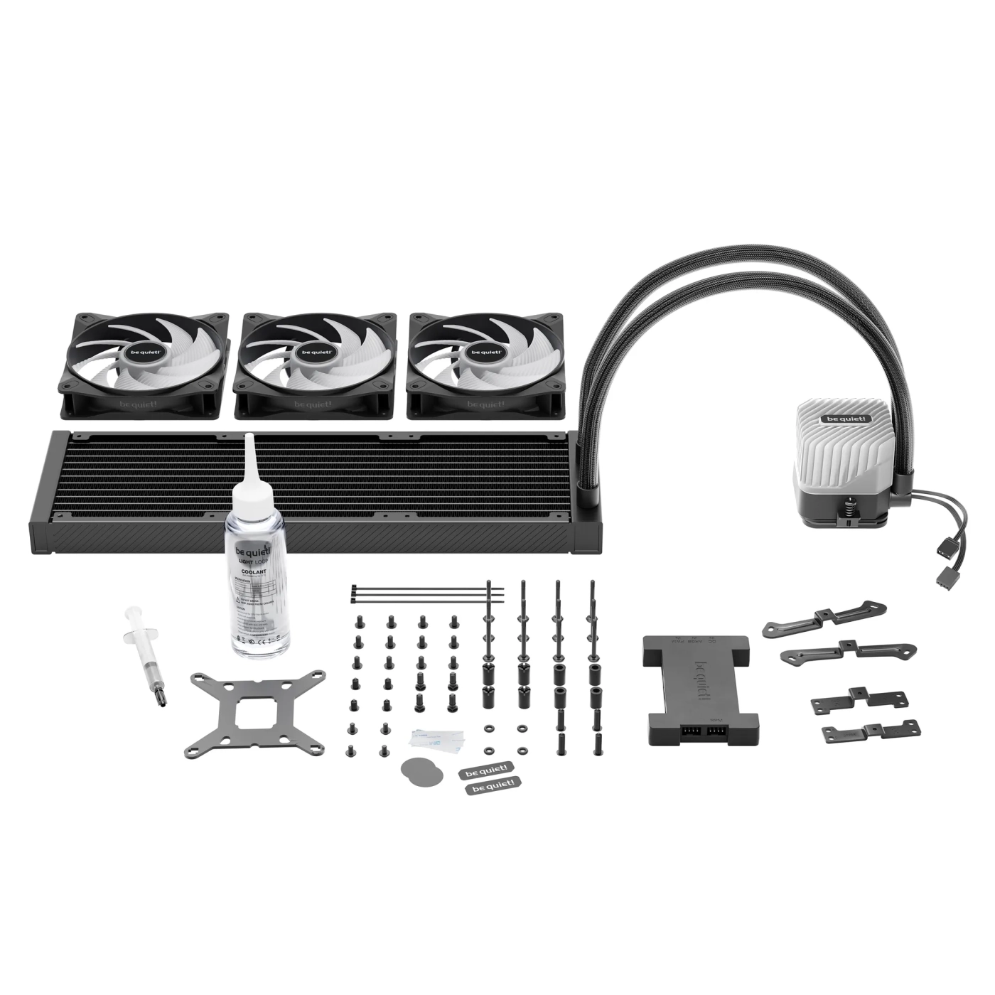 Купить Система водяного охлаждения be quiet! LIGHT LOOP 360mm Black (BW022) - фото 6