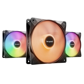 Купить Комплект вентиляторов be quiet! LIGHT WINGS LX 120mm PWM 3-Pack Black (BL121) - фото 1