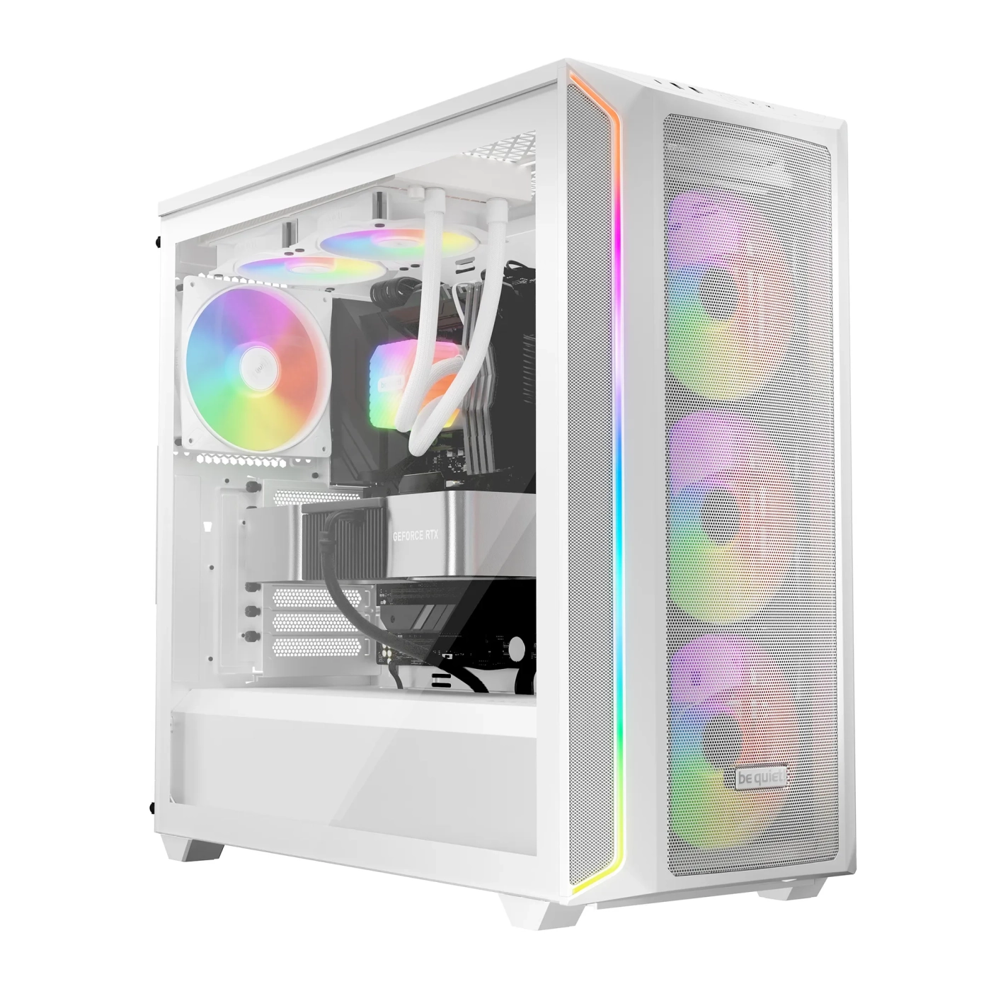 Купити Комплект вентиляторів be quiet! LIGHT WINGS LX 140mm PWM 3-Pack White (BL128) - фото 2