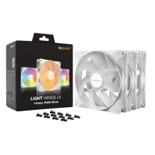 Купити Комплект вентиляторів be quiet! LIGHT WINGS LX 140mm PWM 3-Pack White (BL128) - фото 5