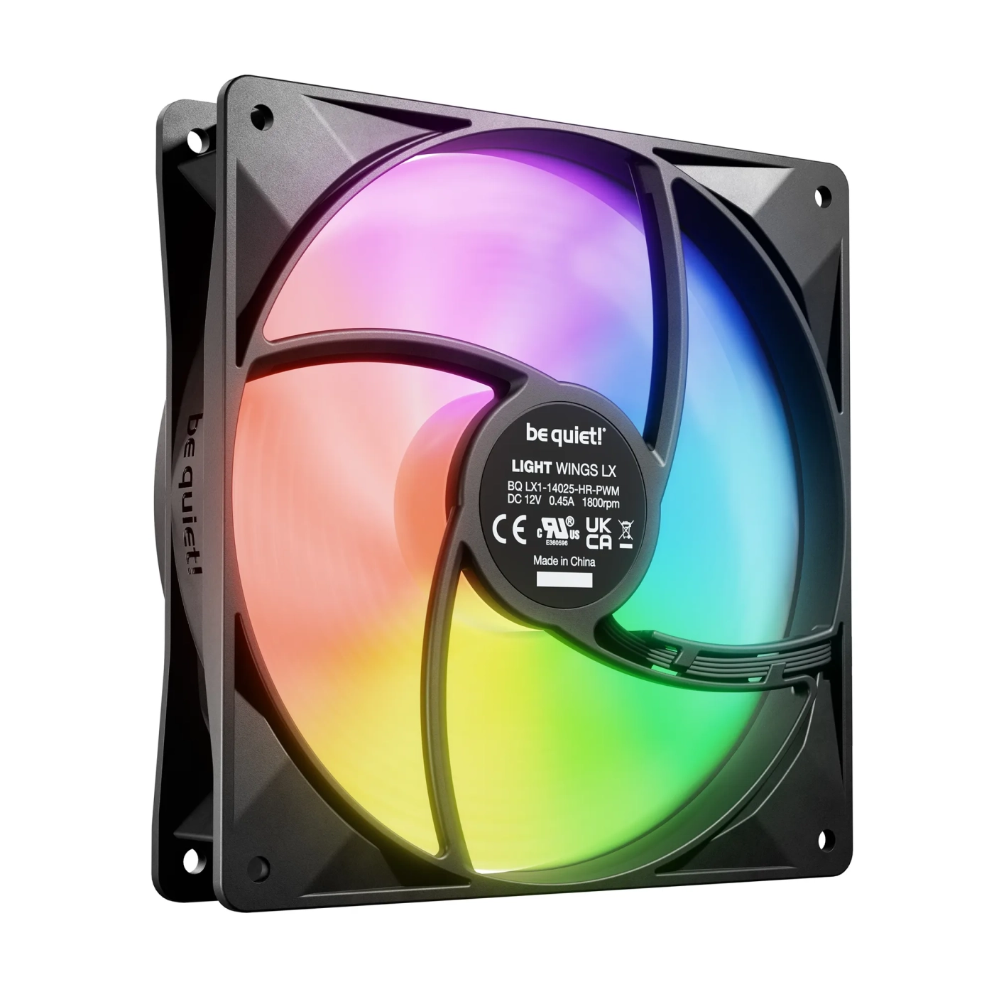 Купити Комплект вентиляторів be quiet! LIGHT WINGS LX 140mm PWM high-speed 3-Pack Black (BL130) - фото 4