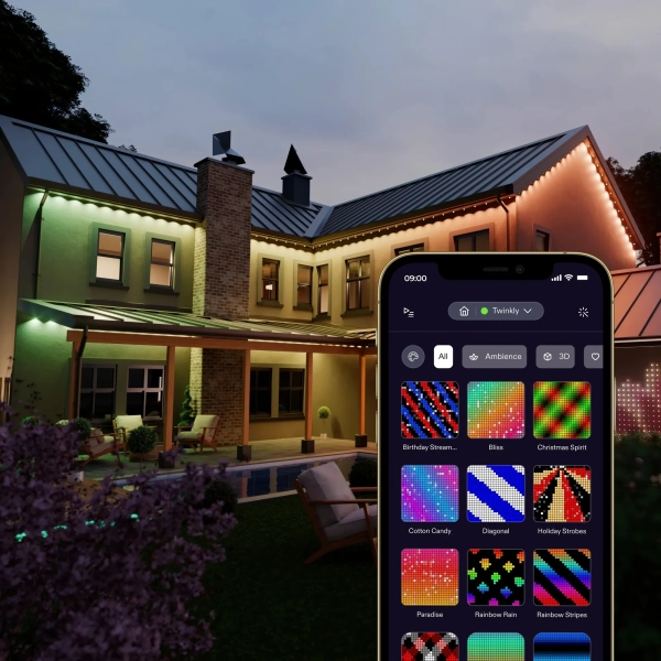 Купить Умная LED гирлянда Twinkly Permanent Lights (TWPL072STP-TEU) - фото 5