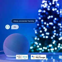 Купити Розумна LED гірлянда Twinkly Strings RGB 400LED 32m Black (TWS400STP-BEU) - фото 6