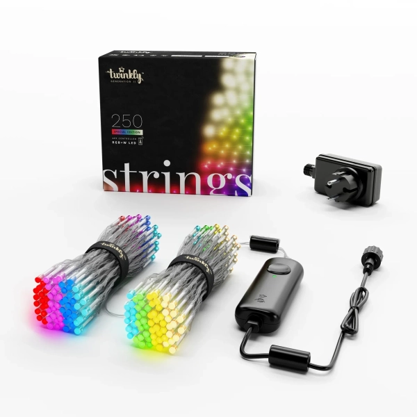 Купить Умная LED гирлянда Twinkly Strings RGBW 250LED 20m Clear (TWS250SPP-TEU) - фото 1
