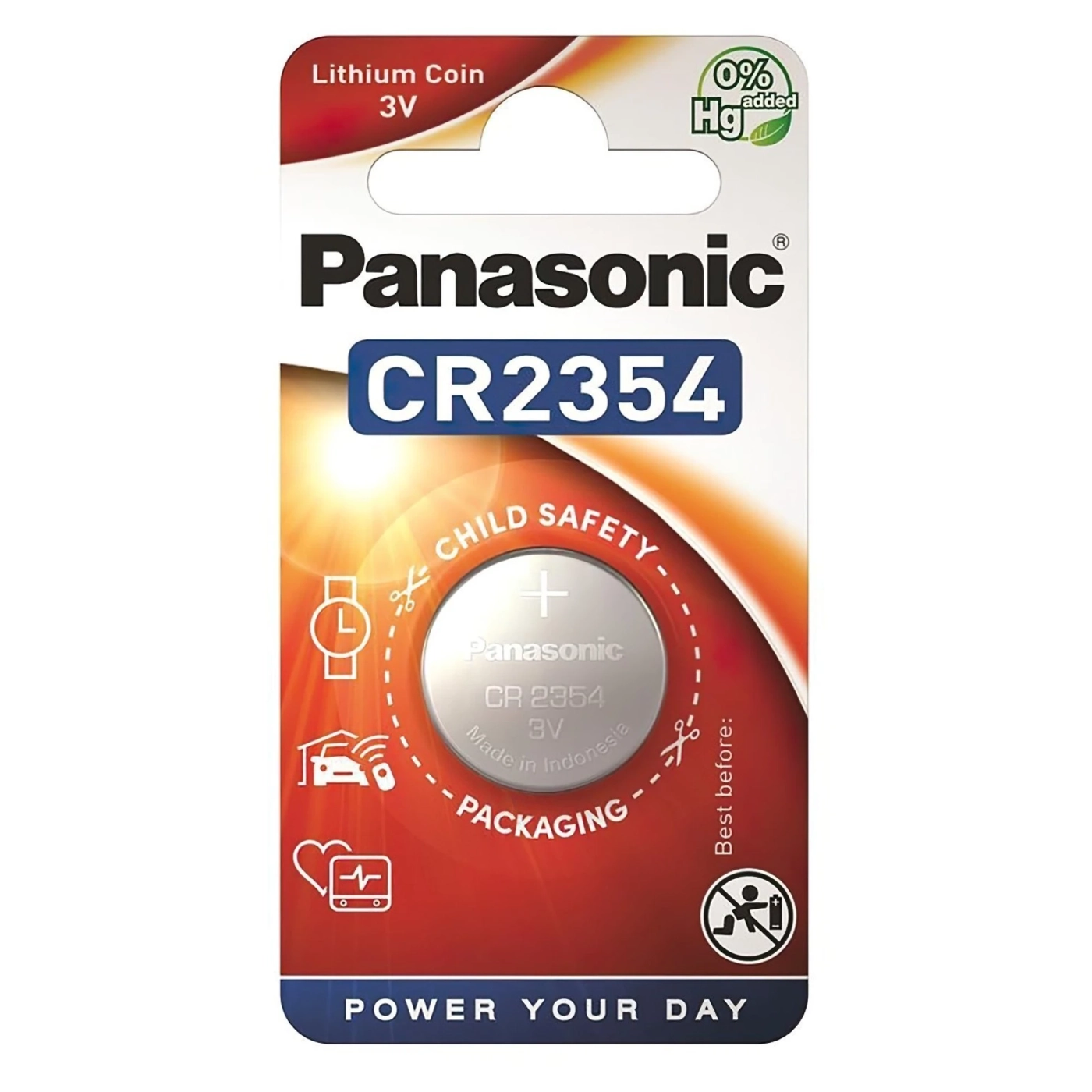 Купить Батарейка Panasonic LITHIUM CR2354 1 шт. (CR-2354EL/1B) - фото 1