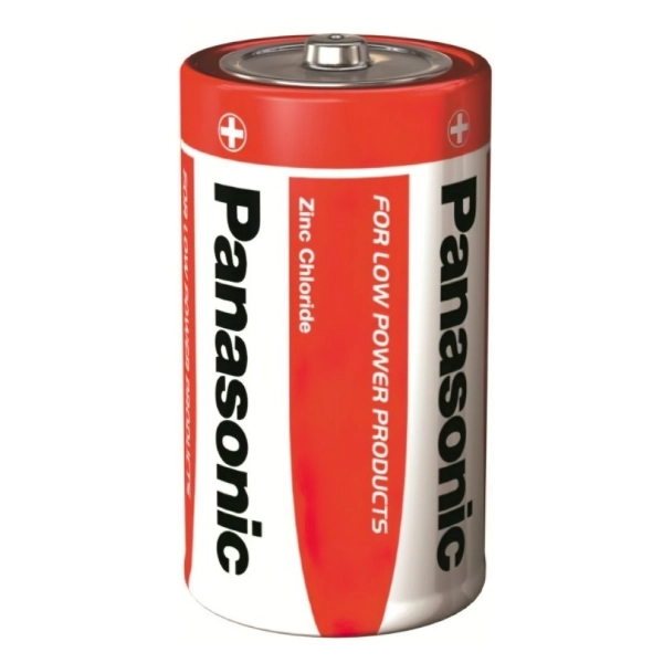 Купить Батарейка Panasonic RED ZINK COAL-ZINC D(R20) 2 шт. (R20REL/2BPR) - фото 2