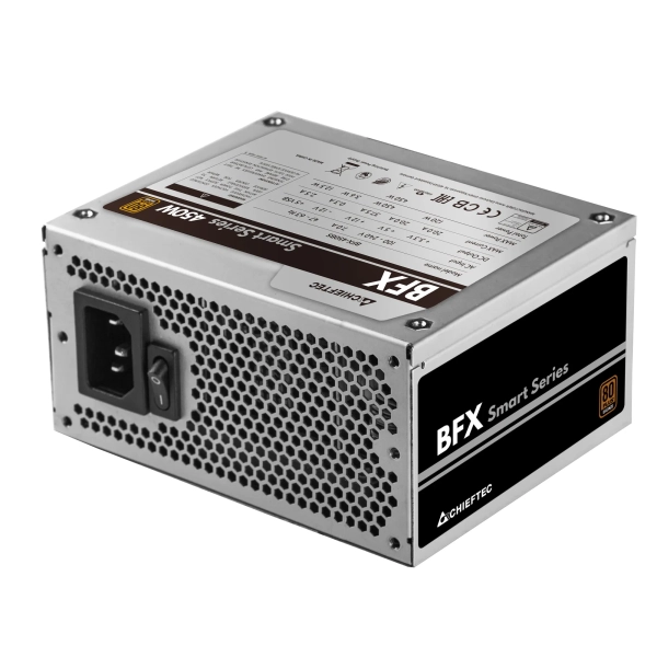 Купить Блок питания CHIEFTEC SMART 450W SFX 80+ Gold  Bulk (BFX-450BS) - фото 3