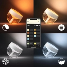 Купить Настольная лампа Philips Hue Iris, Color, BT, DIM, белая (929002376101) - фото 4