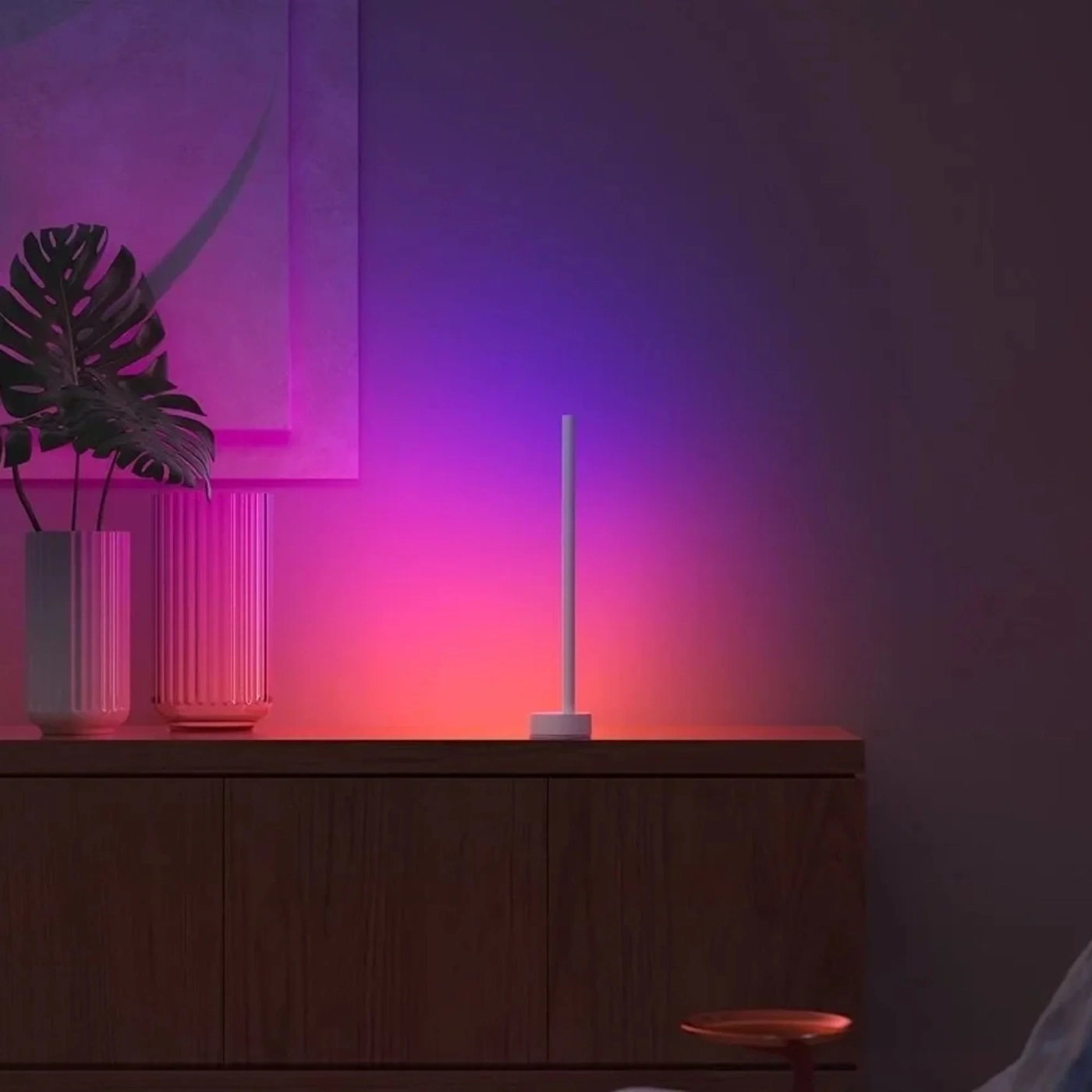 Купити Настільний світильник розумний Philips Hue Signe, RGB, Gradient, ZigBee, дим (915005987001) - фото 3