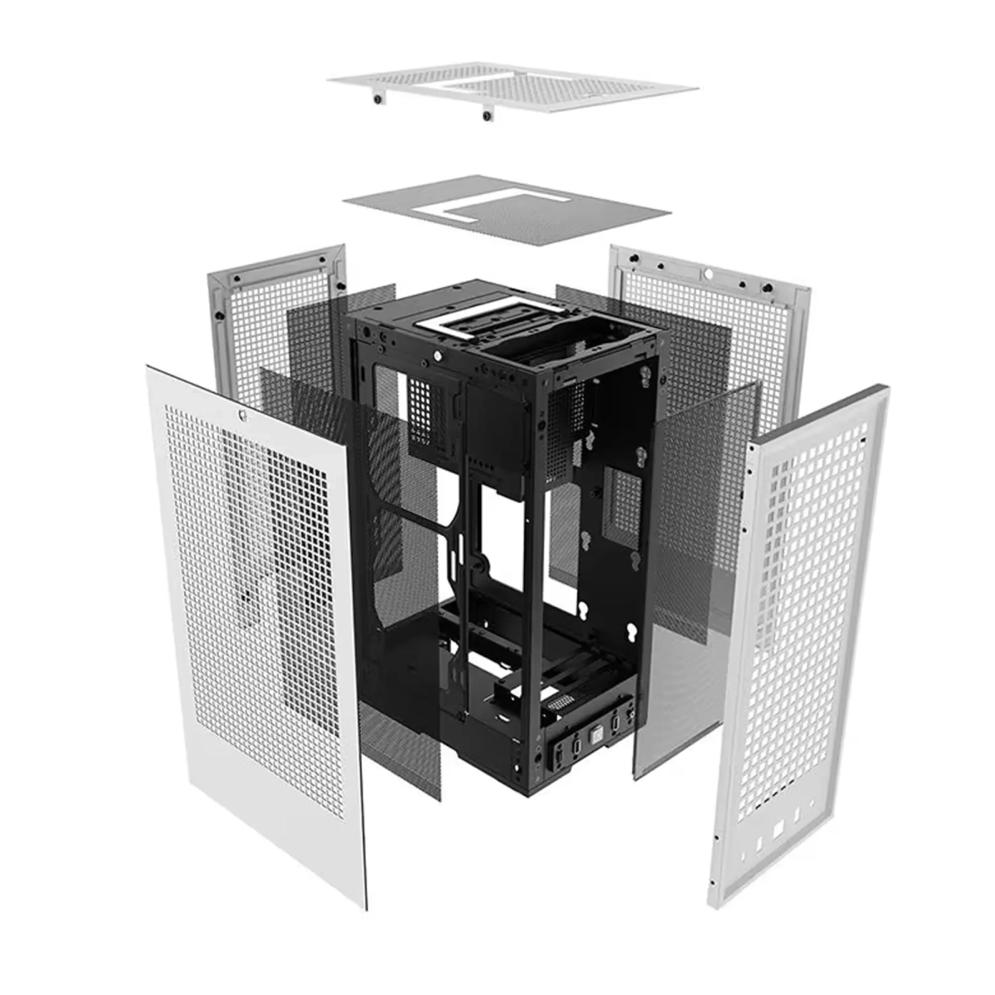 Купить Корпус Hyte Revolt 3 White Mini-ITX PCIE 4.0 cable (CS-HYTE-REVOLT3-W) - фото 3