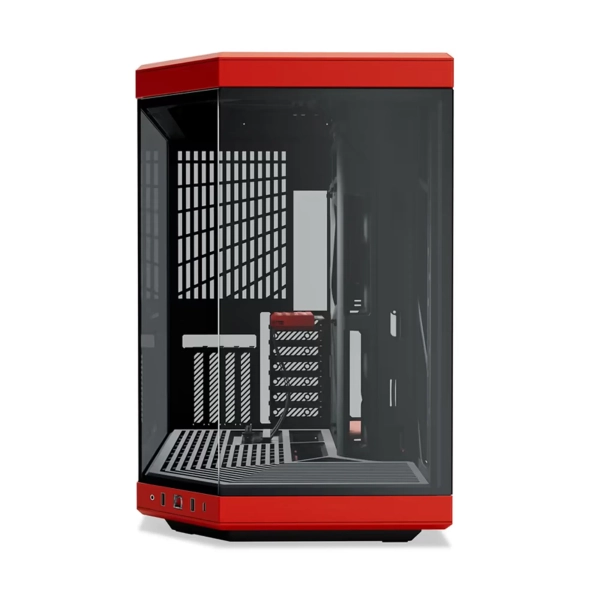 Купити Корпус Hyte Y70 Black-Red Mid-Tower E-ATX with PCIE 4.0 cable (CS-HYTE-Y70-BR) - фото 2