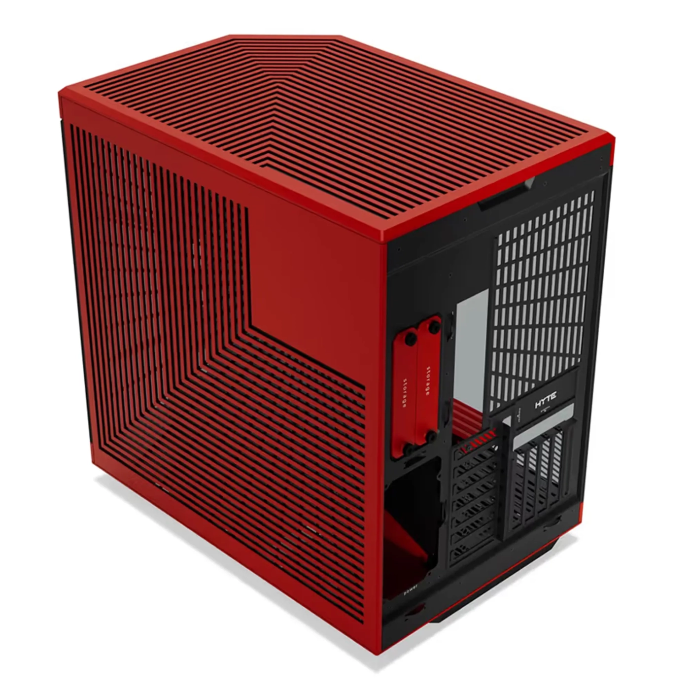 Купити Корпус Hyte Y70 Black-Red Mid-Tower E-ATX with PCIE 4.0 cable (CS-HYTE-Y70-BR) - фото 4
