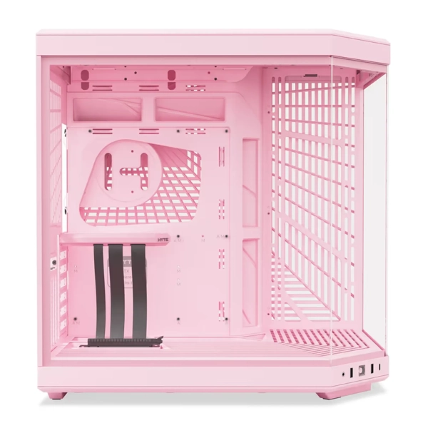 Купить Корпус Hyte Y70 Strawberry Milk Mid-Tower E-ATX with PCIE 4.0 cable (CS-HYTE-Y70-SM) - фото 3