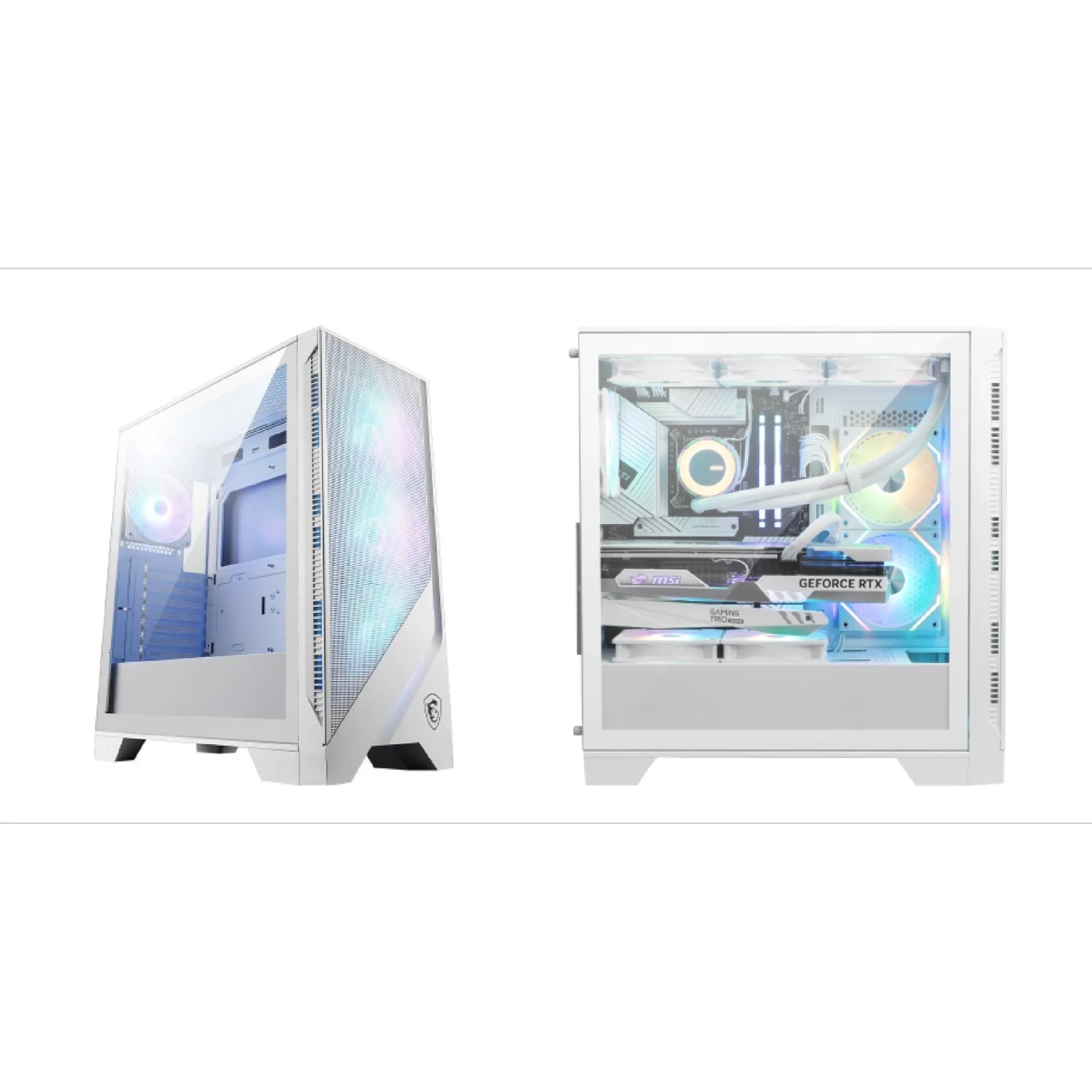 Купить Корпус MSI MAG Forge 320R AirFlow White - фото 4