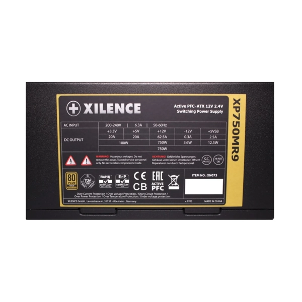 Купити Блок живлення Xilence XP750MR9 Performance X 750W 80+ Gold - фото 4