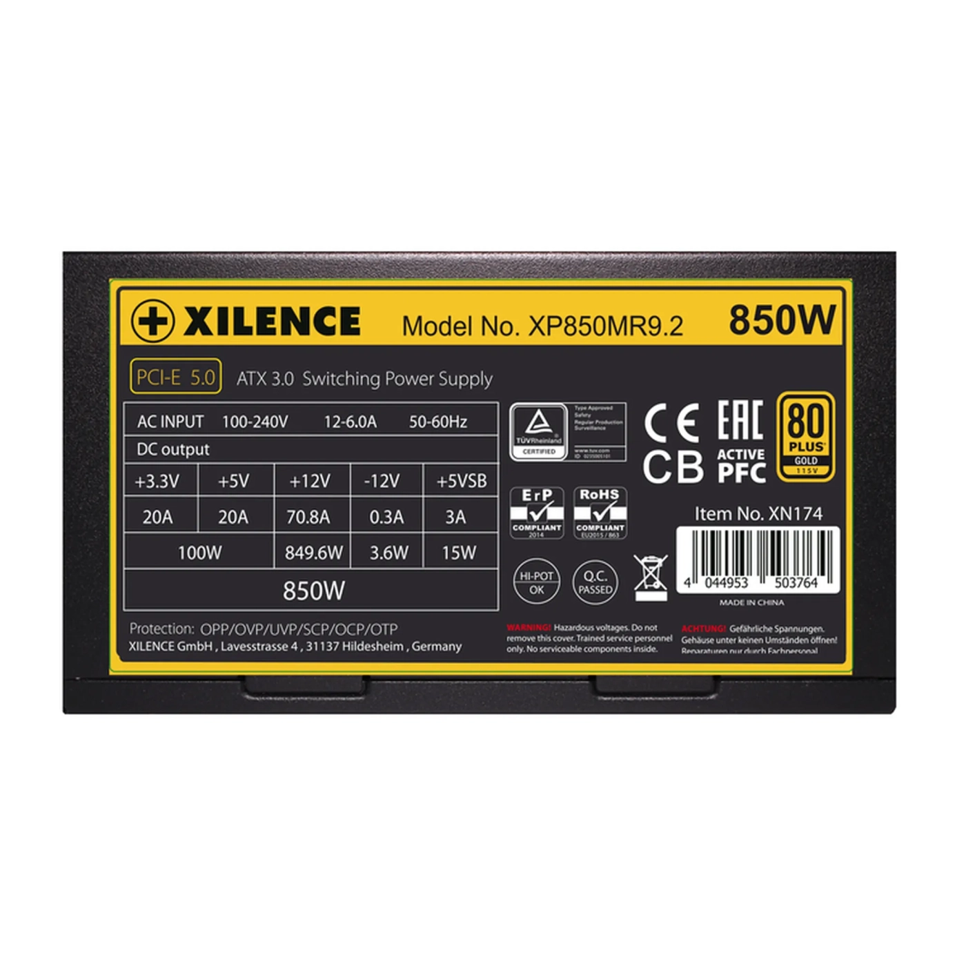 Купити Блок живлення Xilence XP850MR9.2 Performance X+ 850W ATX 3.0 80+ Gold - фото 4