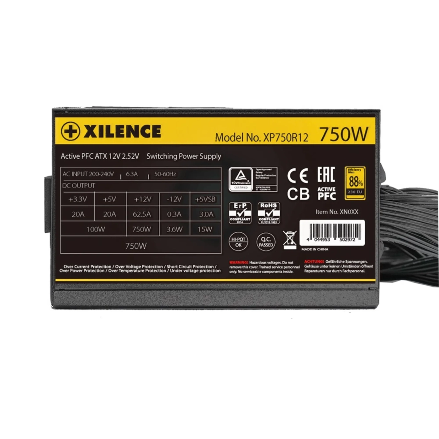 Купити Блок живлення Xilence XP750R12.ARGB Gaming Gold Series 750W - фото 6