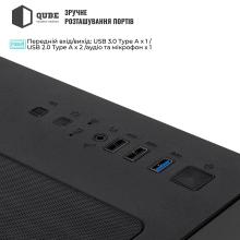 Купить Корпус QUBE CRYSTAL ARGB Black (CRYSTAL_GBNU3) - фото 5