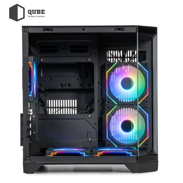 Купить Корпус QUBE CRYSTAL ARGB Black (CRYSTAL_GBNU3) - фото 7