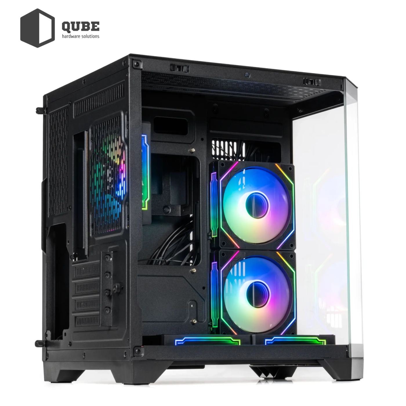 Купить Корпус QUBE CRYSTAL ARGB Black (CRYSTAL_GBNU3) - фото 8