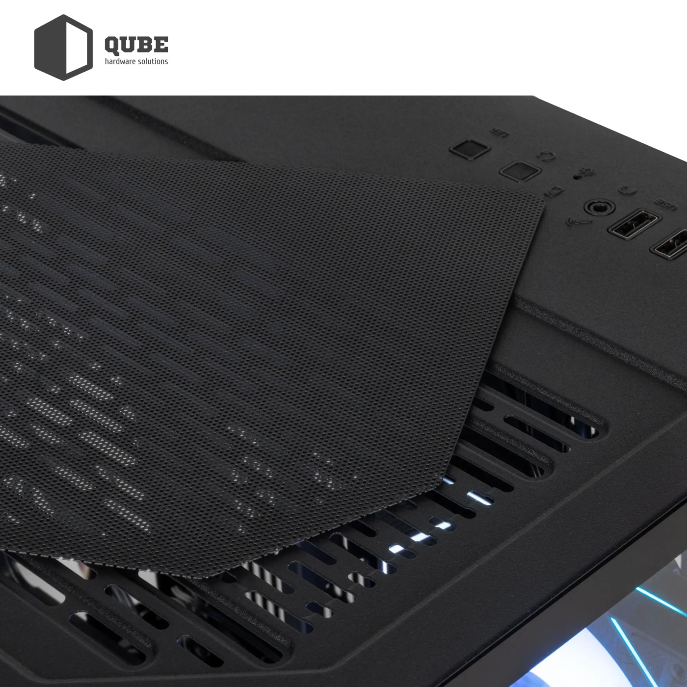 Купить Корпус QUBE CRYSTAL ARGB Black (CRYSTAL_GBNU3) - фото 14