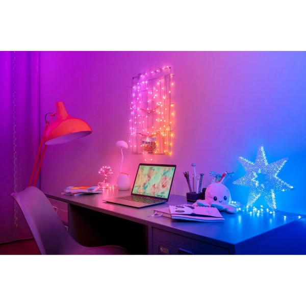 Купить Умная LED гирлянда Twinkly Candies Pearls RGB 100LED 6m Green (TWKP100RGB-G) - фото 4