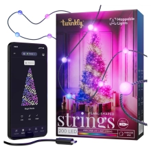 Купити Розумна LED гірлянда Twinkly Candies Pearls RGB 200LED 12m Green (TWKP200RGB-G) - фото 1