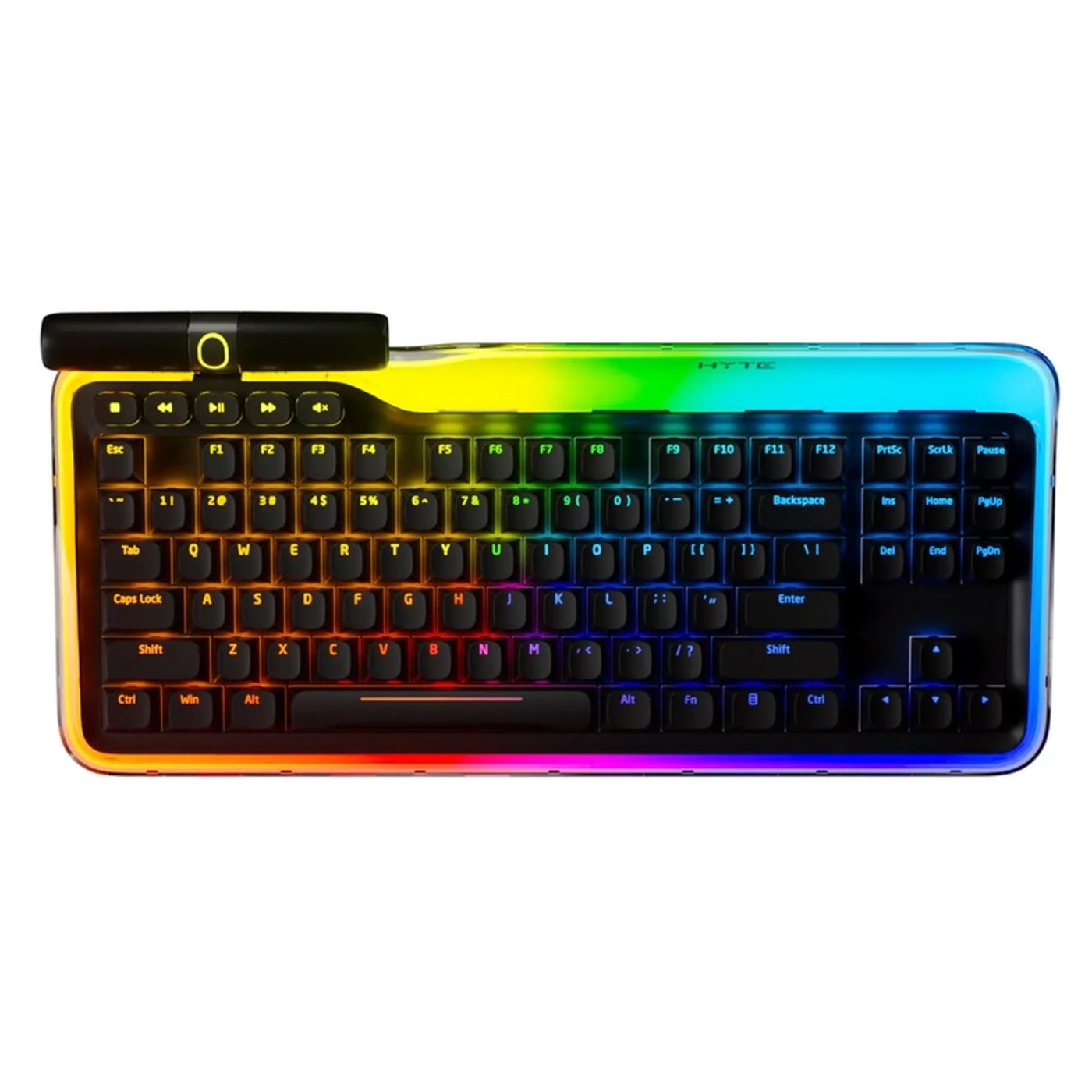 Купити Клавіатура Hyte KEEB TKL RGB Plexi Eng Hot Swap (KB-HYTE-KEEB) - фото 1