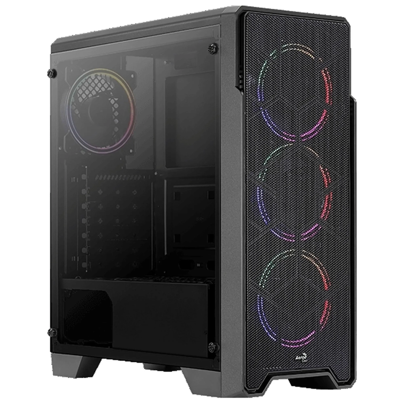 Купить Корпус AeroCool Ore Saturn FRGB-G-BK-v1 (ACCM-PV21033.11) - фото 1