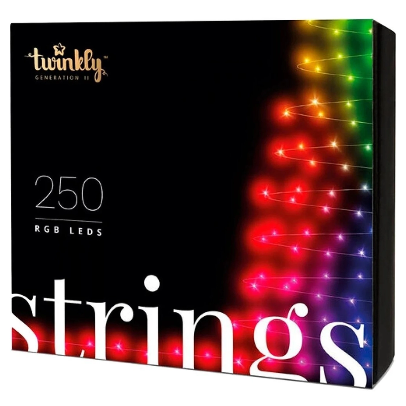 Купити Розумна LED Гірлянда Twinkly Pro Strings RGB 250, одинарна лінія, AWG22, IP65, прозорий (TWP-S-CA-1X250STP-T) - фото 5