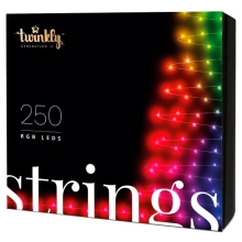 Купити Розумна LED Гірлянда Twinkly Pro Strings RGB 250, одинарна лінія, AWG22, IP65, прозорий (TWP-S-CA-1X250STP-T) - фото 5