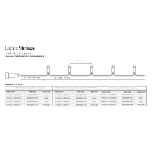 Купить Умная LED Гирлянда Twinkly Pro Strings RGBW 250, одинарная линия, AWG22, IP65, зеленый (TWP-S-CA-1X250SPP-G) - фото 5