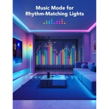 Купити Розумна LED гірлянда Govee H70B1 Curtain Light RGB 520LED Clear Wire (H70B13A1) - фото 5