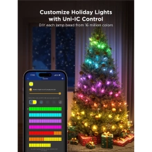 Купити Розумна LED гірлянда Govee H70C1 Christmas Light RGB 10m Clear Wire (H70C13D1) - фото 4