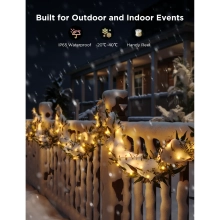 Купити Розумна LED гірлянда Govee H70C1 Christmas Light RGB 10m Clear Wire (H70C13D1) - фото 7