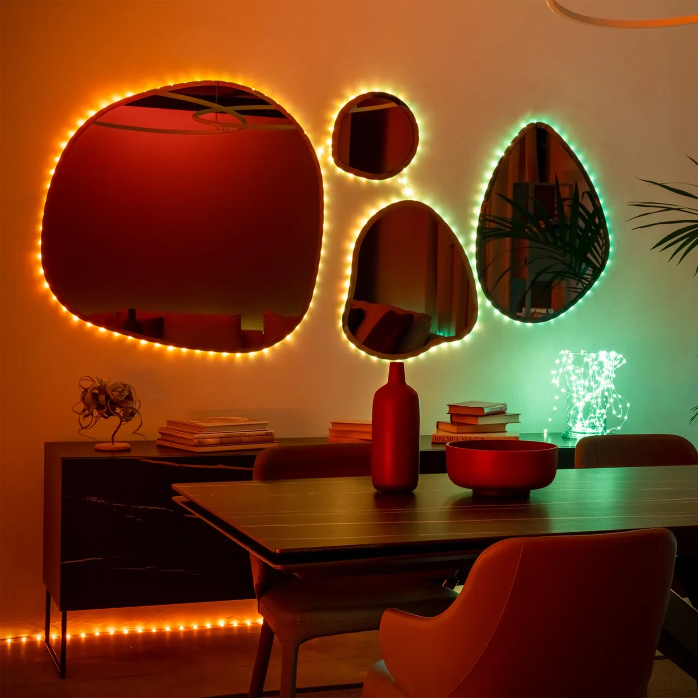 Купити Розумна LED гірлянда Twinkly Dots Lights RGB 200LED 10m Clear (TWD200STP-TEU) - фото 2