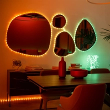 Купити Розумна LED гірлянда Twinkly Dots Lights RGB 200LED 10m Clear (TWD200STP-TEU) - фото 2