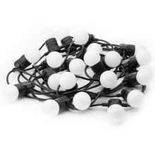 Купити Розумна LED гірлянда Twinkly Festoon RGB 20LED G45 10m Black (TWF020STP-BEU) - фото 2